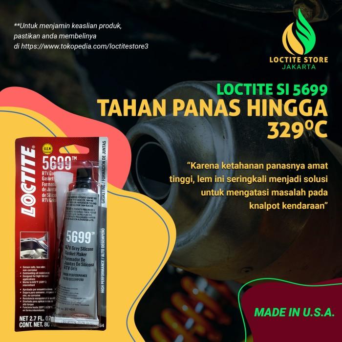 LEM SILIKON RTV ANTI PANAS UTK KARTER KNALPOT RADIATOR LOCTITE SI 5699