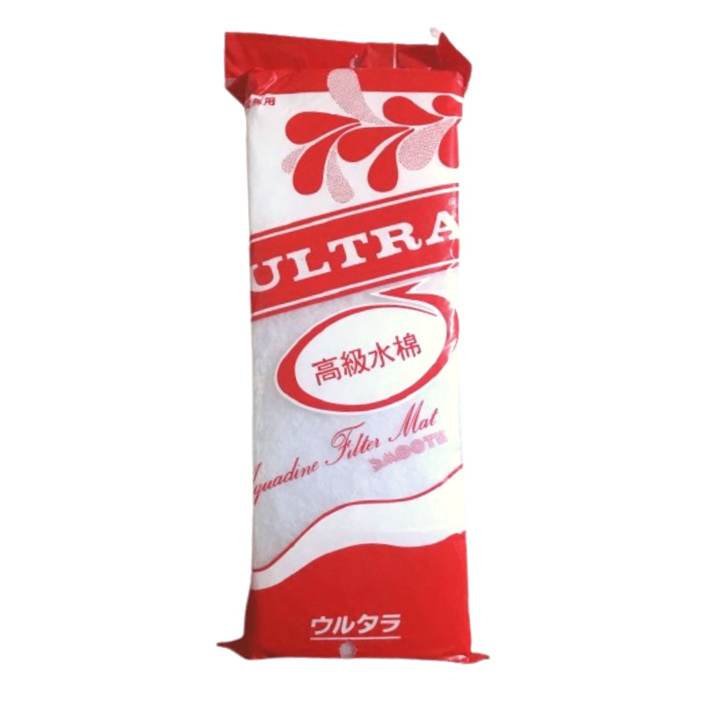 Ultra Merah 2 Lapis Kapas Busa Dakron Media Filter Aquarium Aquascape