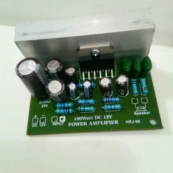 Viral Power tda amplifer 100watt DC 12v mono#pakai travo 3 Amper 12 volt#ic 2005