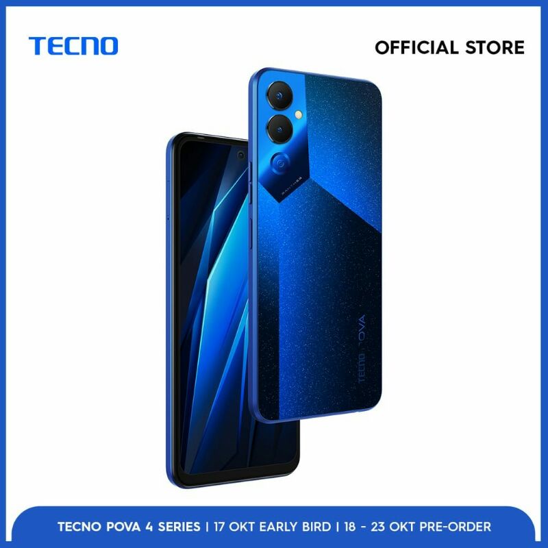 TECNO POVA 4 PRO 8/256GB 8/128  GARANSI RESMI