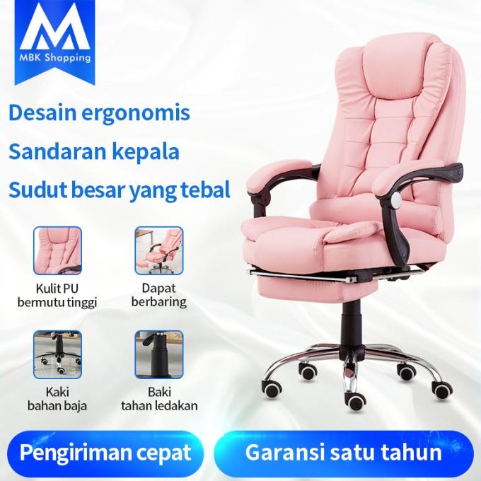 ada MBK-kantor, kursi direktur, kursi gaming, kursi bos-pink ready