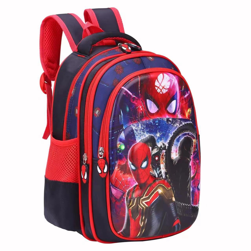 TAS RANSEL ANAK SEKOLAH LAKI LAKI TK / PAUD GAMBAR SUPER DAN KUDA AJAIB JAGOAN MOTIF EMBOS TIMBUL 3Resleting IMPORT ( HPP Happy 12inch 3- 4 Tahun )