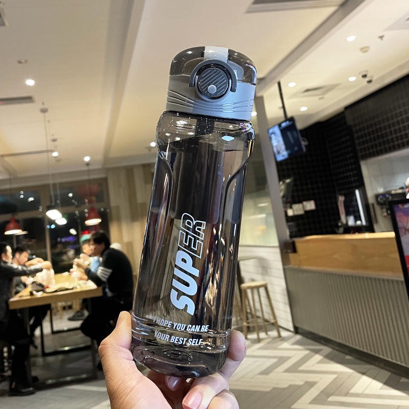 DEOSOFFICIAL -- BOTOL AIR MINUM 750ML OLAHRAGA SUPER ANTI BOCOR BOTOL AIR MINUM KODE TY 0882