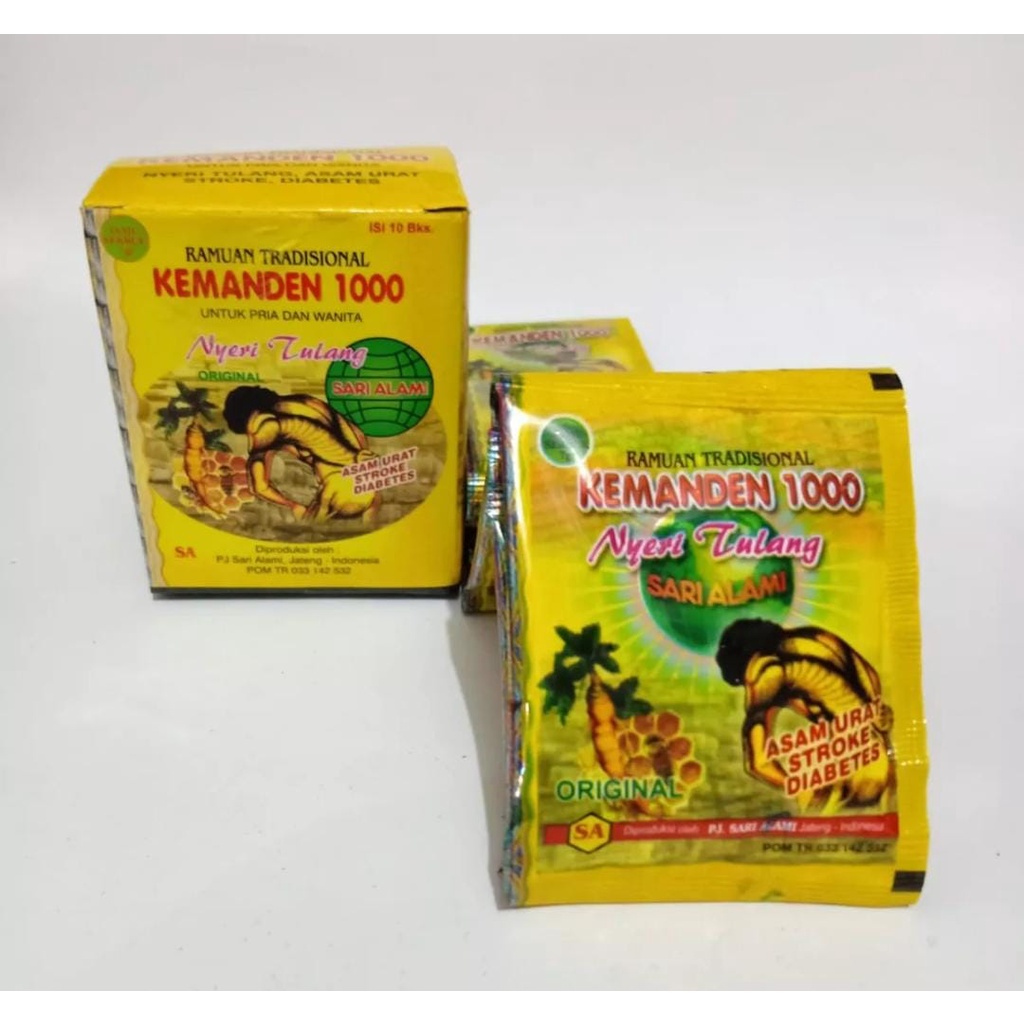 JAMU KEMANDEN 1000 (SEWU) 100% ORIGINAL