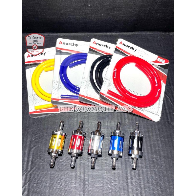 PAKET SELANG BENSIN BAROS + FILTER SARINGAN BENSIN UNTUK SEMUA JENIS MOTOR
