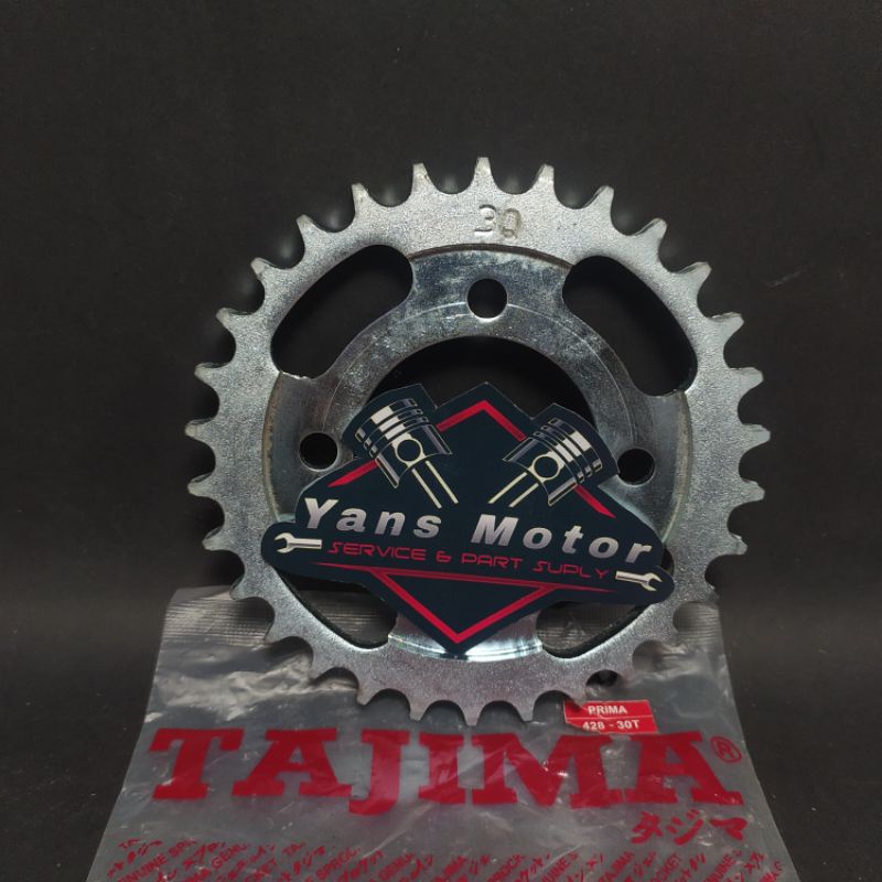 GIR GEAR BELAKANG KECIL GRAND SUPRA PRIMA WIN UKURAN 28 30 31 32 33 MERK TAJIMA