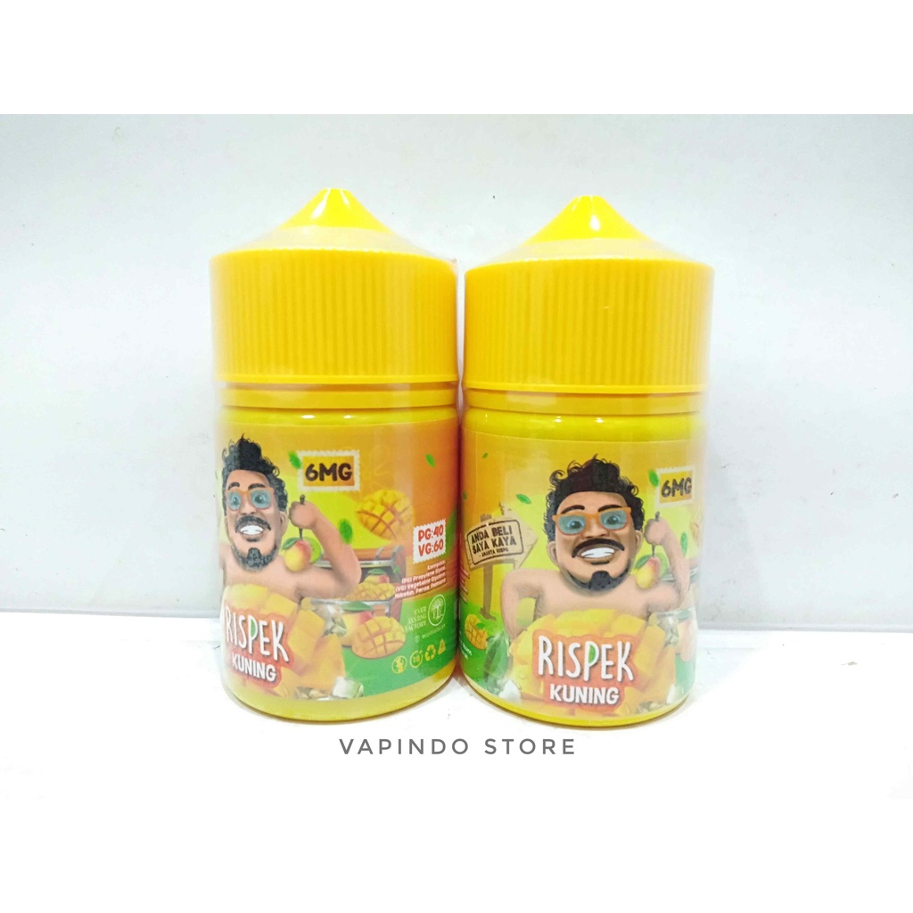 NIC 6MG RISPEK KUNING MANGO 60ML BY ELF FACTORY X ANANTA RISPO