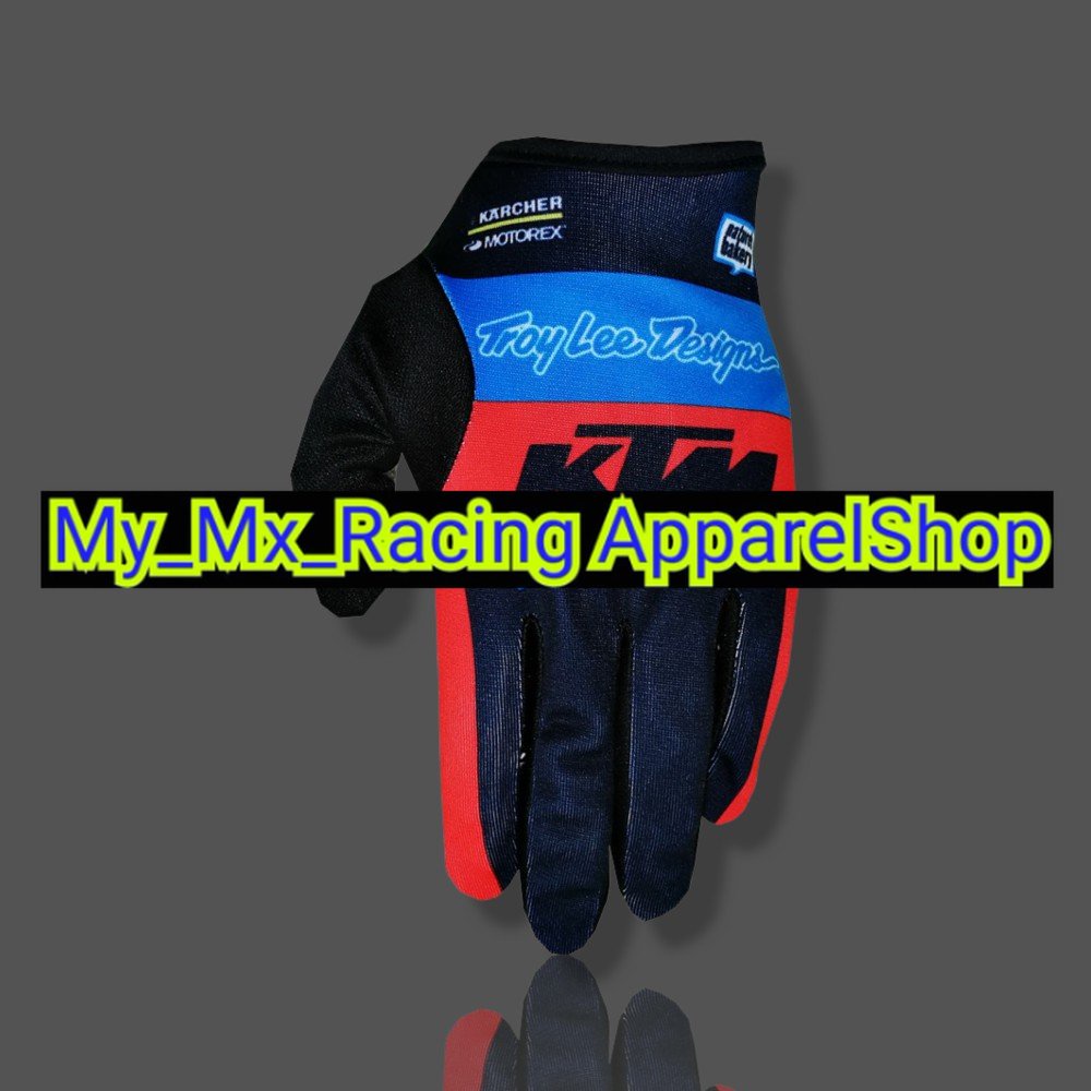 BISA COD Sarung Tangan Motocross - Sarung Tangan Trail - Sarung Tangan MX Motor Fullprint - 025