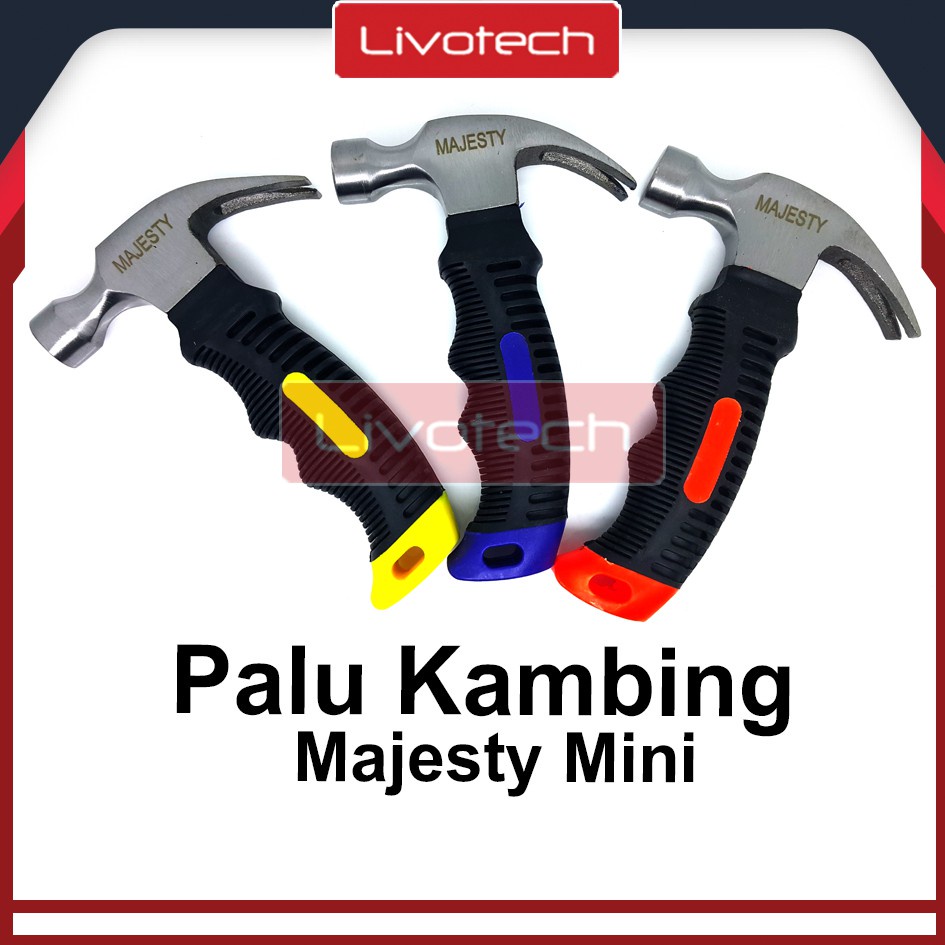 Palu Kambing Mini Cebol Majesty 8oz Gagang Fiber