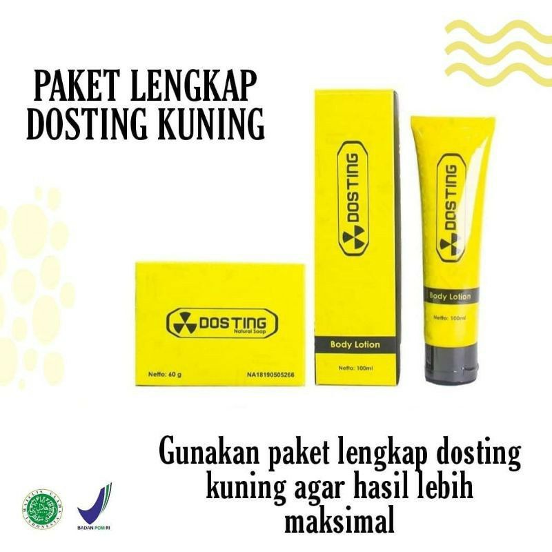 DOSTING ORIGINAL SABUN DOSTING / LOTION DOSTING / HB DOSTING
