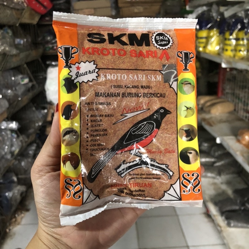 SKM HALUS KROTO SARI SKM PAKAN BURUNG BERKICAU HARIAN