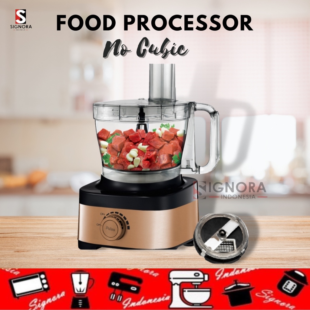 Food Processor Tanpa Cubic Cutter Signora