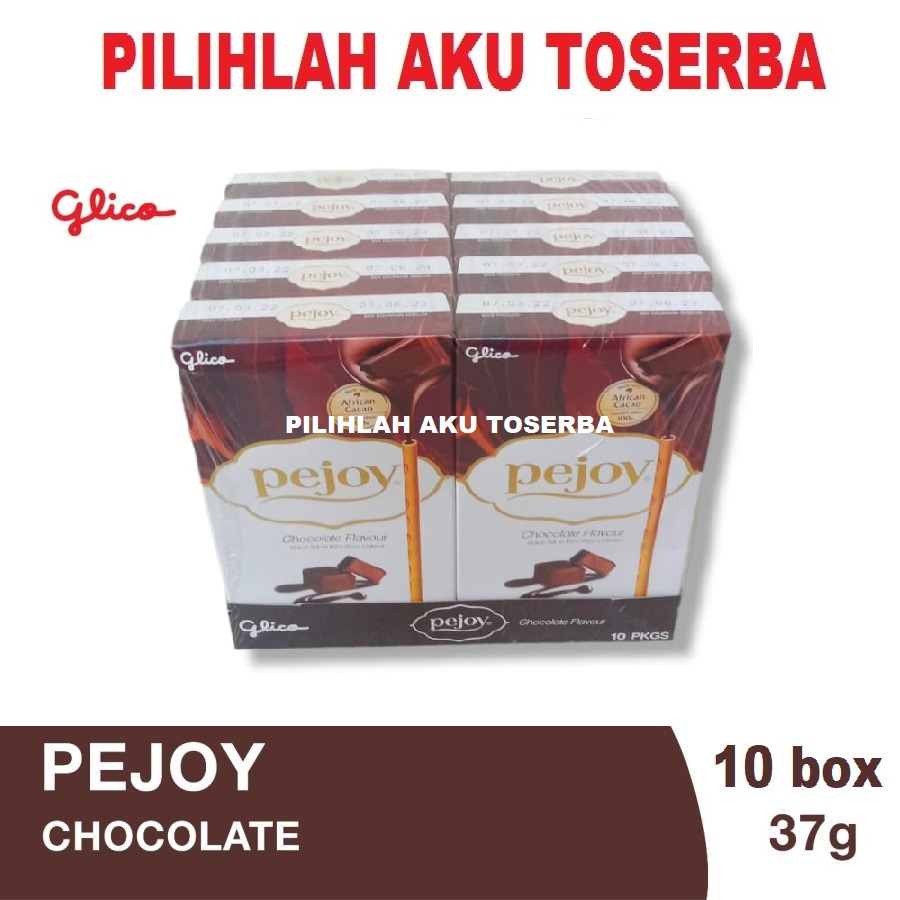 Glico PEJOY CHOCOLATE / COKELAT - (HARGA PER 10 BOX)