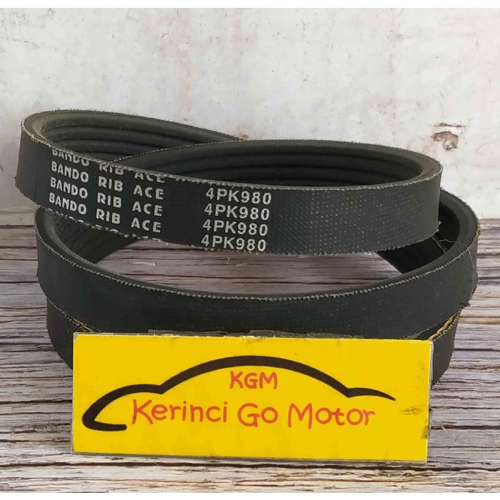 BANDO VAN BELT 4PK 980 RIB BELT TALI KIPAS AC ARIA NENGGALA