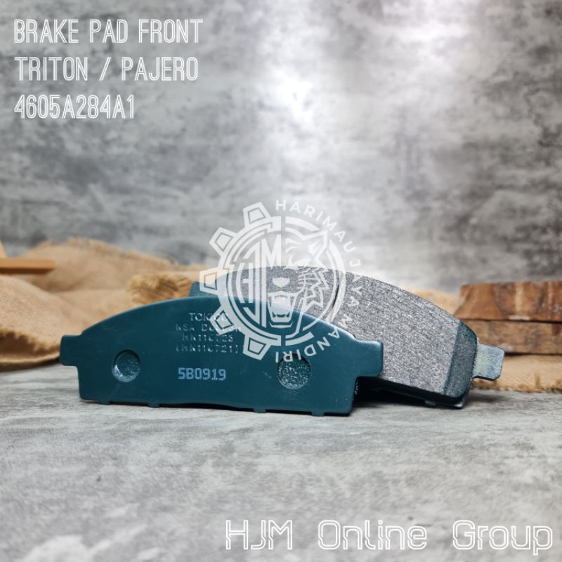 BRAKE DISC PAD - KAMPAS REM DEPAN PAJERO SPORT / TRITON