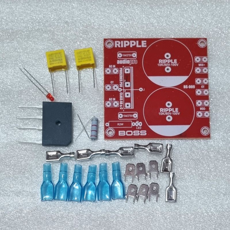 PCB PSU 2 Elco Plus Komponen