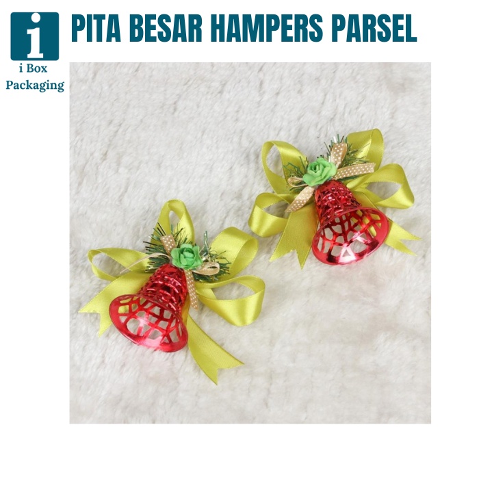 

[ 5pcs ] Pita Hampers Parcel Natal Pita Kotak Kado Besar Hadiah Pita Jadi Hiasan Aksesoris Merry Christmas - P03