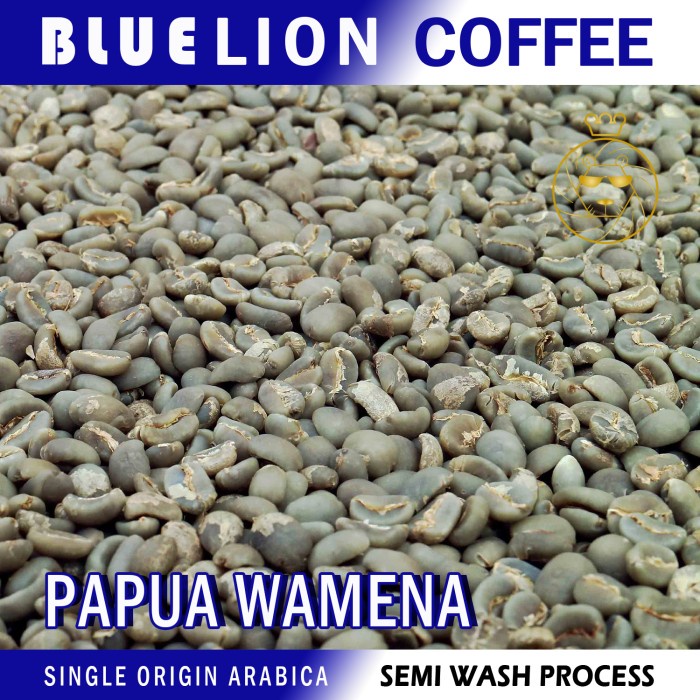 

Papua Wamena 1 KG - Green Bean - Kopi Biji Mentah