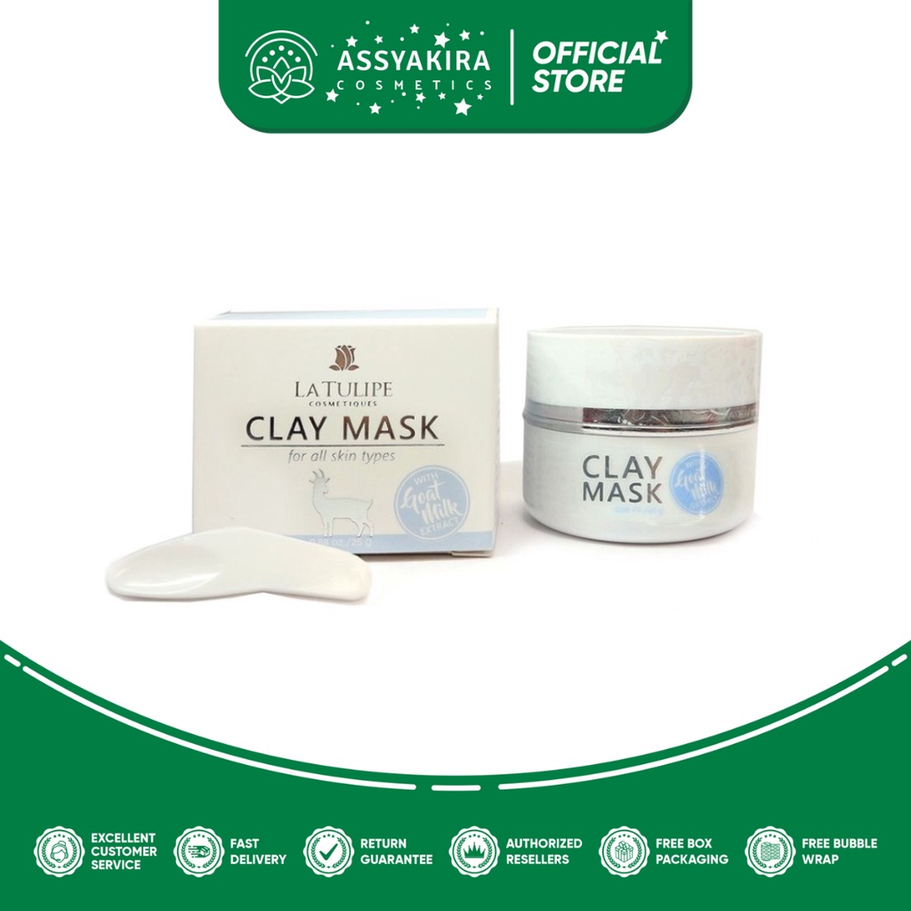 La Tulipe Clay Mask With Goat Milk Extract