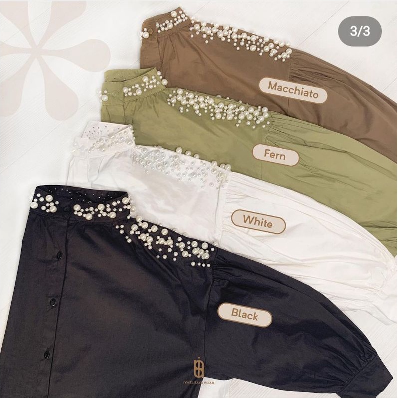 iymelsayshijab || PRE ORDER 30 HARI PEARL TOP by iymelsayshijab
