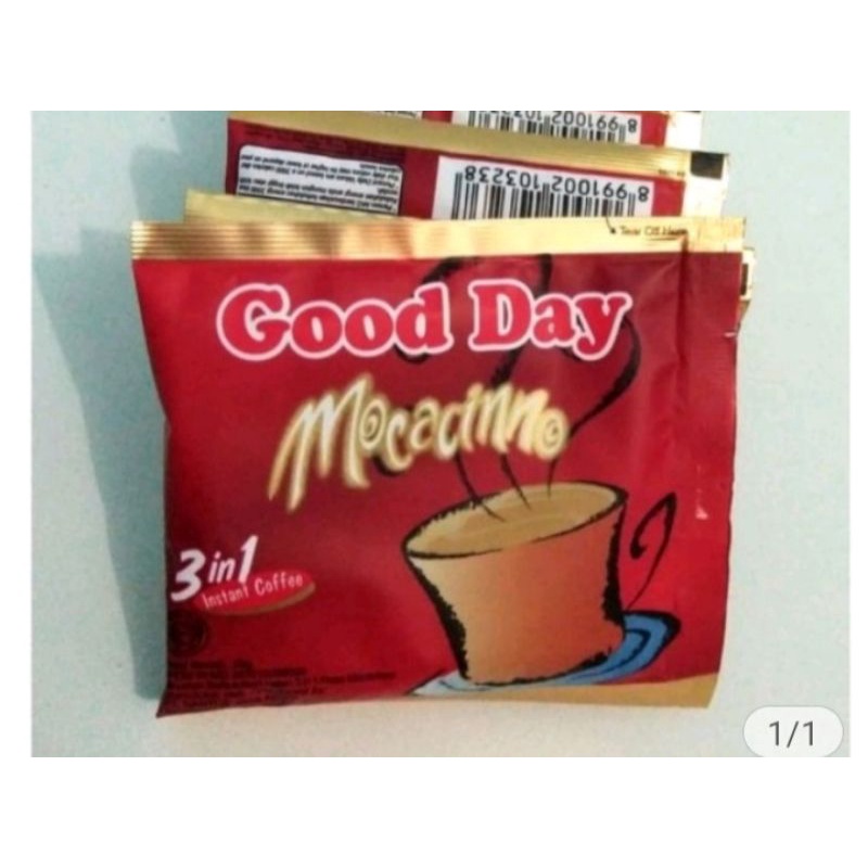 

Good Day Mocacinno 20gr Isi 10 Pcs