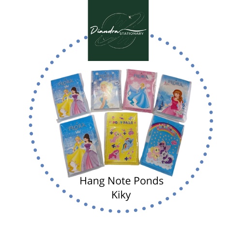 

Note book gantung hang note ponds kiky buku catatan mini