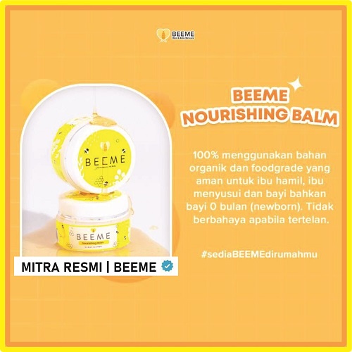 BEEME / PAKET BUNDLING / BEEME NOURISHING BALM DAN BEEME HONEY SUNSCREEN LOTION