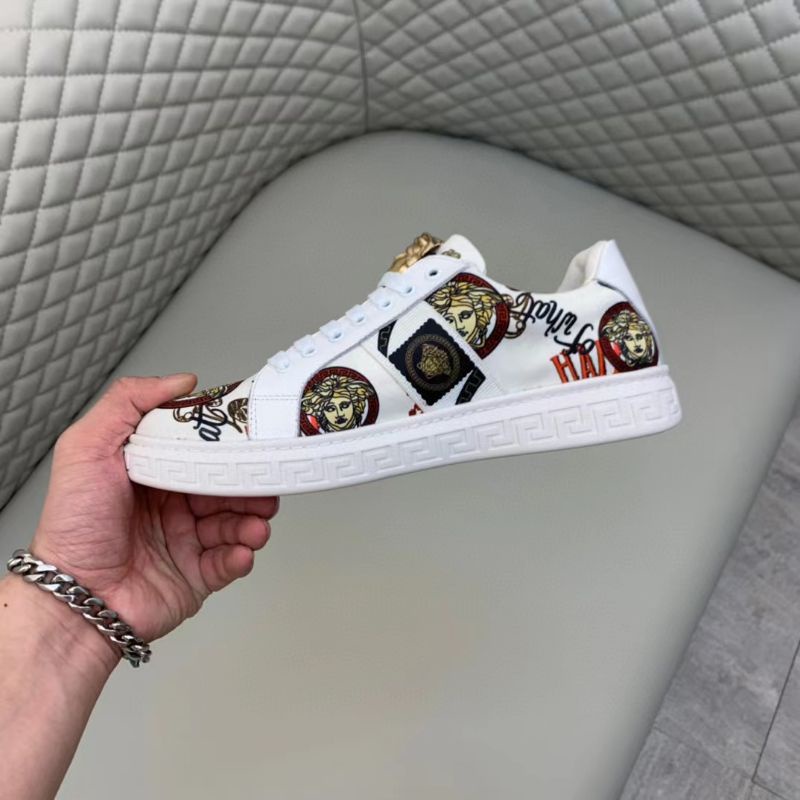 sepatu vers4ce pria sneaker cowok men shoes kets luxury mirror top branded P1SHOES