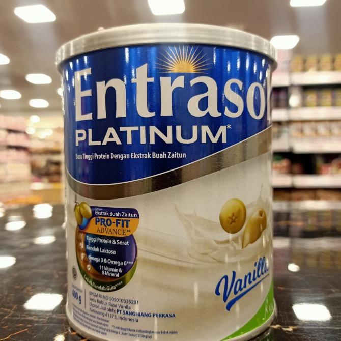 

[ COD ] Entrasol Platinum 400gr (vanilla/coklat)