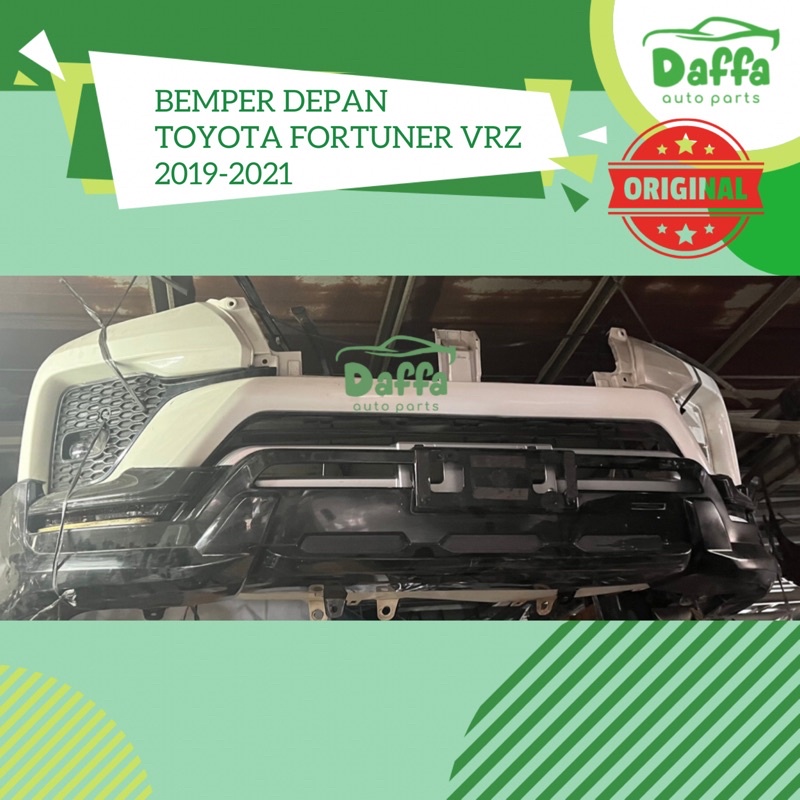 Bemper Front Bumper Guard Depan Bodykit Add on Mobil Toyota Fortuner VRZ 2020 2021 2022 2023 GR TRD 