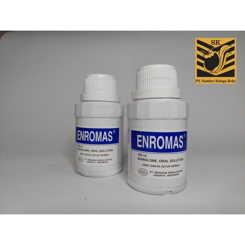 Obat CRD Snot Terbaik Enromas 100 ml (mensana)