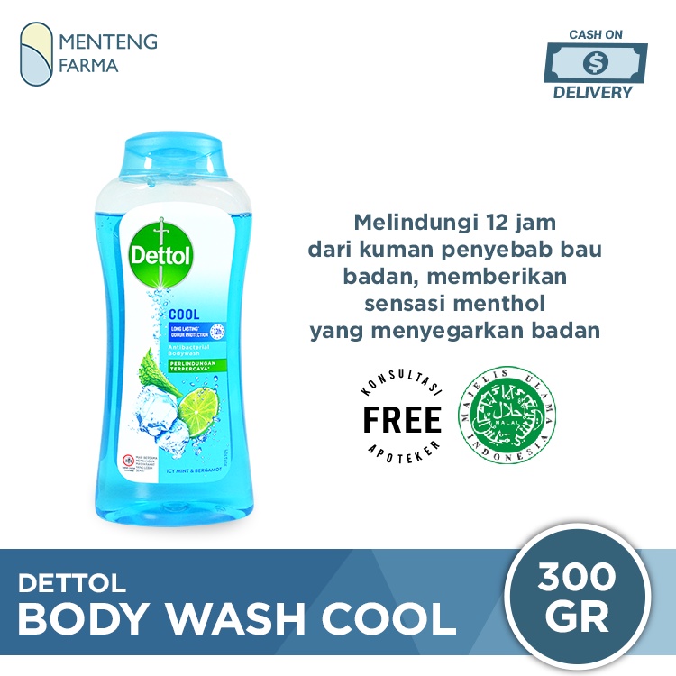 Sabun Mandi Cair Dettol ProFresh - Cool (300 Gram)