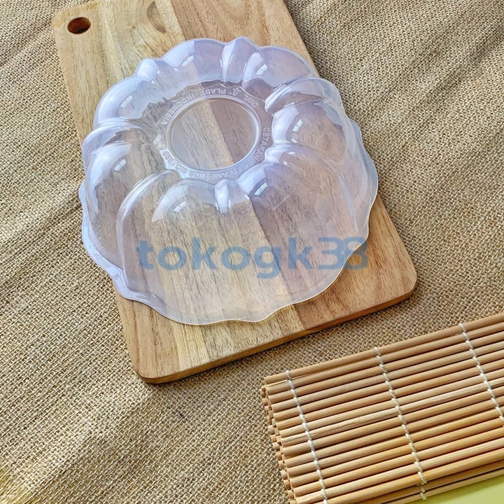 Cetakan Puding Plastik L 25cm MUTIARA LUCKY STAR