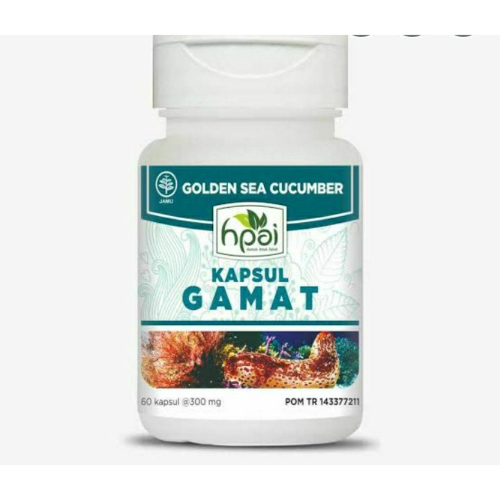KAPSUL GAMAT HPAI-KAPSUL GAMAT EMAS-TRIPANG EMAS(GOLDEN SEA CUCUMBER) STOCKIS RESMI