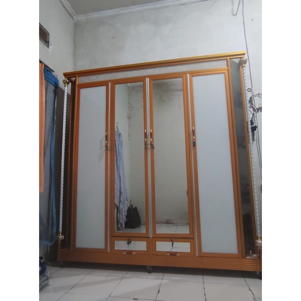 

stiker kaca putih polos 152x32