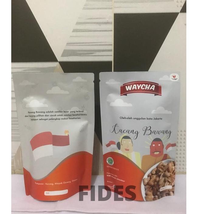 

Sikat Habis--KACANG BAWANG MERK WAYCHA +-175 GRAM - SNACK OLEH OLEH KHAS JAKARTA -