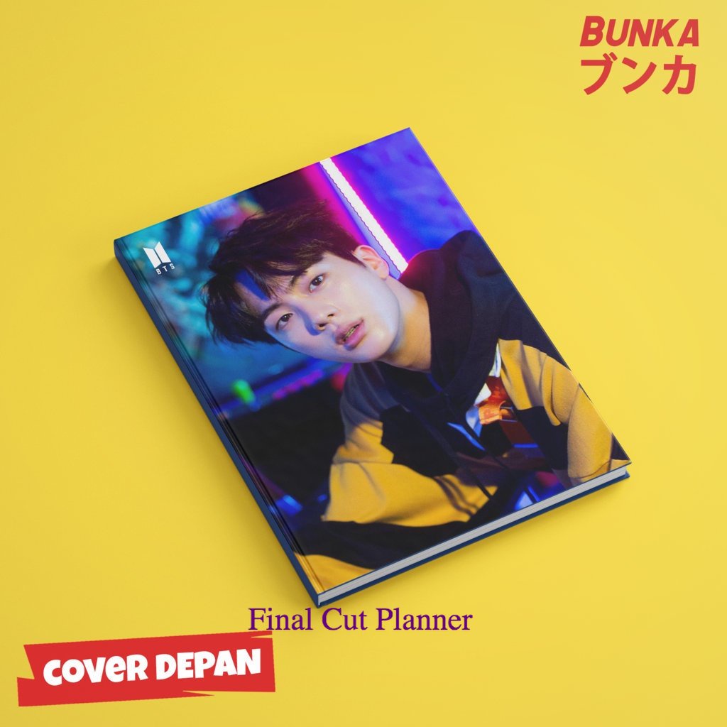 

Notebook KPOP BTS Love Jin Hardcover A5 Buku Tulis Catatan Notes Agenda Planner Jurnal .