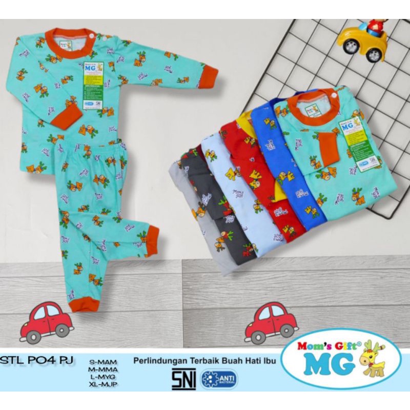 Baju Anak Setelan Atasan Panjang Celana Pajang MOM'S GIFT Junior (murah)