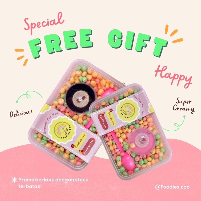 

[FREE GIFT] NYAM-NYAM BOX || SNACK MURAH || RICE CRISPY