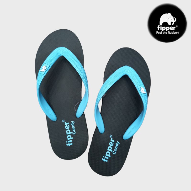 Fipper Comfy Black/Blue Sky