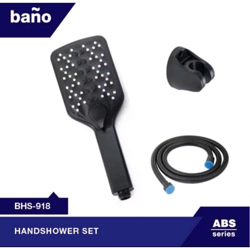 Promo hand shower BANO hitam / Hand shower Bano Hitam