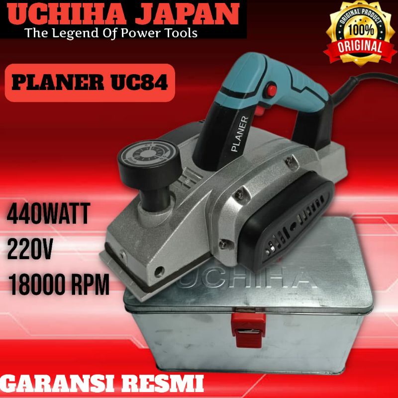 PROMO PLANNER UC-84/ MERK UCHIHA MESIN SERUT KAYU PLANER KETAM SUGU PASAH JAPAN TEKNOLOGI