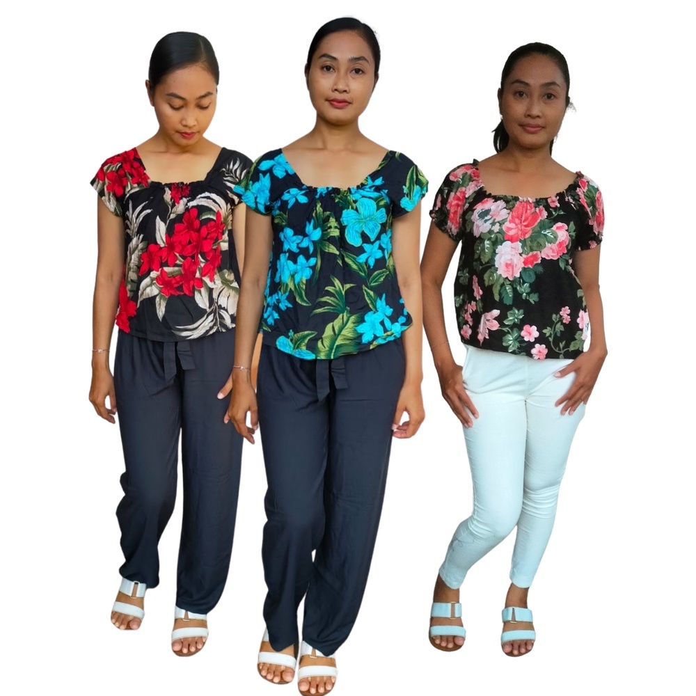 Atasan wanita rayon asli Bali