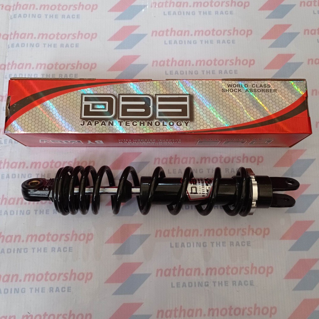 Shockbreaker DBS Original 330mm hibris Beat/Beat Street/Vario125/150 Hitam - Shock DBS 330mm Hibris 