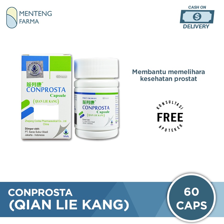 Conprosta (Qian Lie Kang) - Mengobati Peradangan Pada Kelenjar Prostat