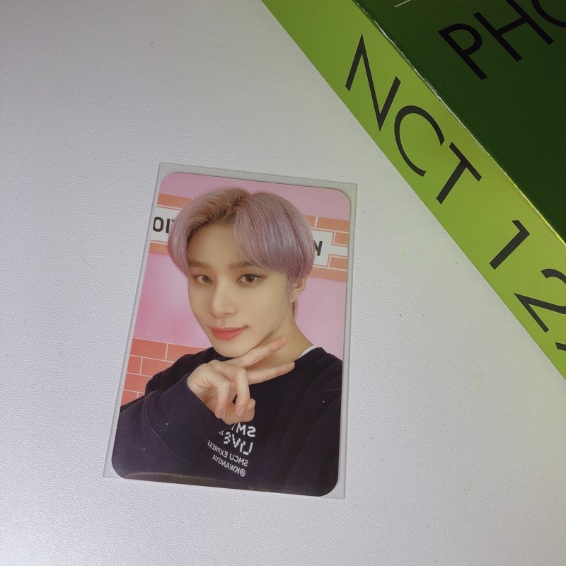 nct jungwoo badge smcu smtown pc photocard