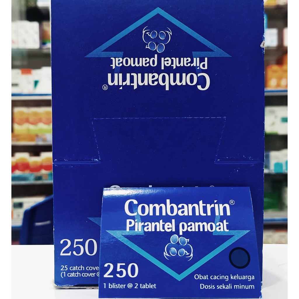 Combantrin Tablet Obat Cacing Dewasa 250 mg