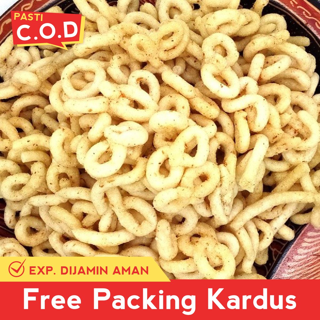 

Cemilan Klanting Bumbu Balado Pedas Olahan Singkong Original Enak