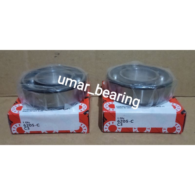 BEARING KRUK AS Fullset 6205 C3 FIZR FORCE1 SUZUKI SATRIA R RU HIU LUMBA 2TAK FAG C3