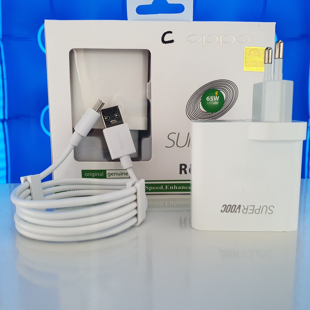 Charger Oppo Reno 2A tipe C Fast Charging kompatibel oppo A5 2020 A9 2020 A52 A53 A54 A92